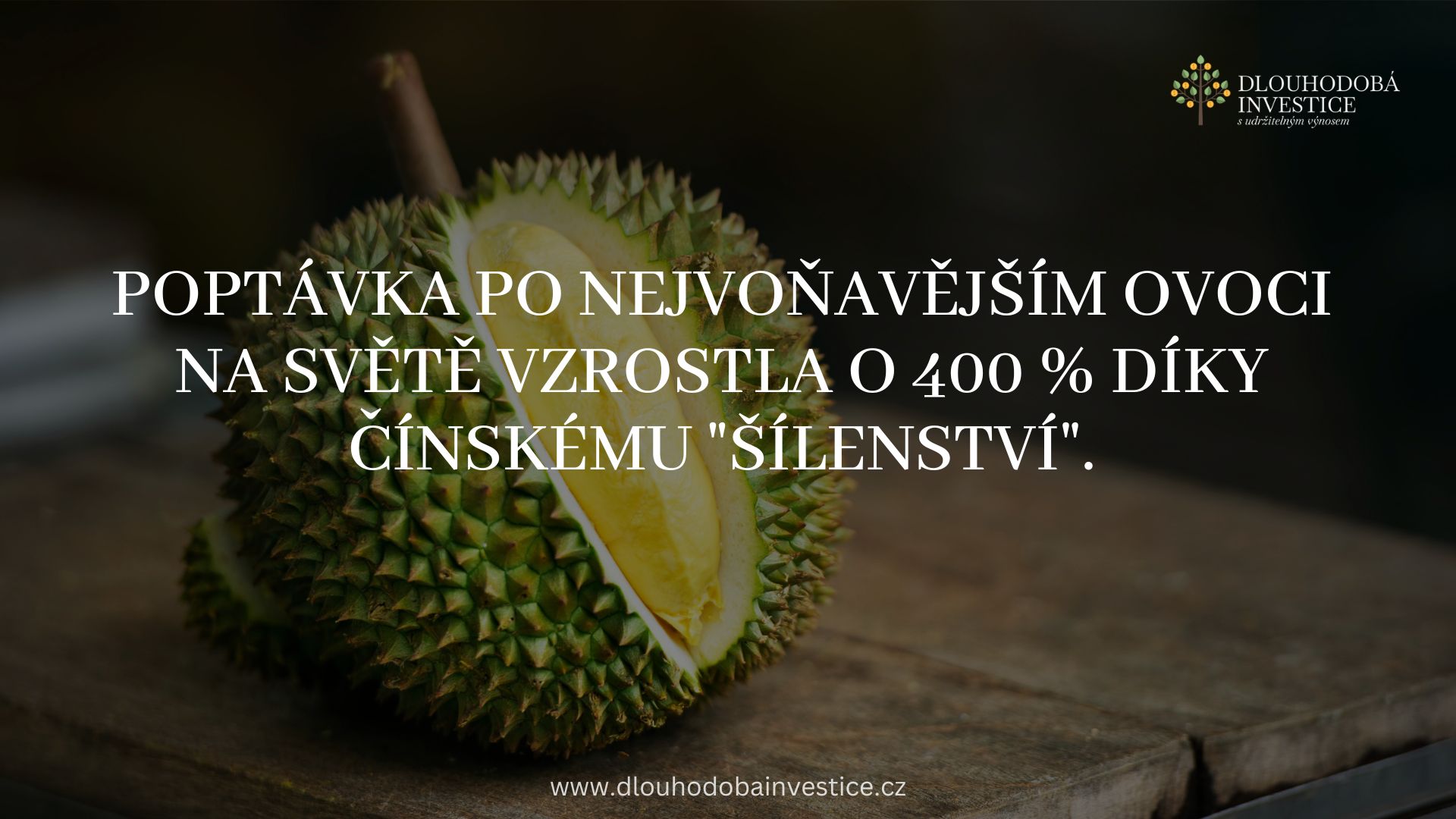 Poptávka po nejvoňavějším ovoci na světě vzrostla o 400 % díky čínskému „šílenství“.